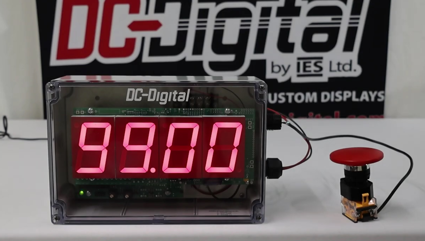 Paint Booth Timer, Industrial Timing Control, NEMA 4X Enclosure Timer, Seconds Countdown Timer, Digital Industrial Timer, Paint Process Timer, Plug & Play Timer, Custom Built to Order Timer