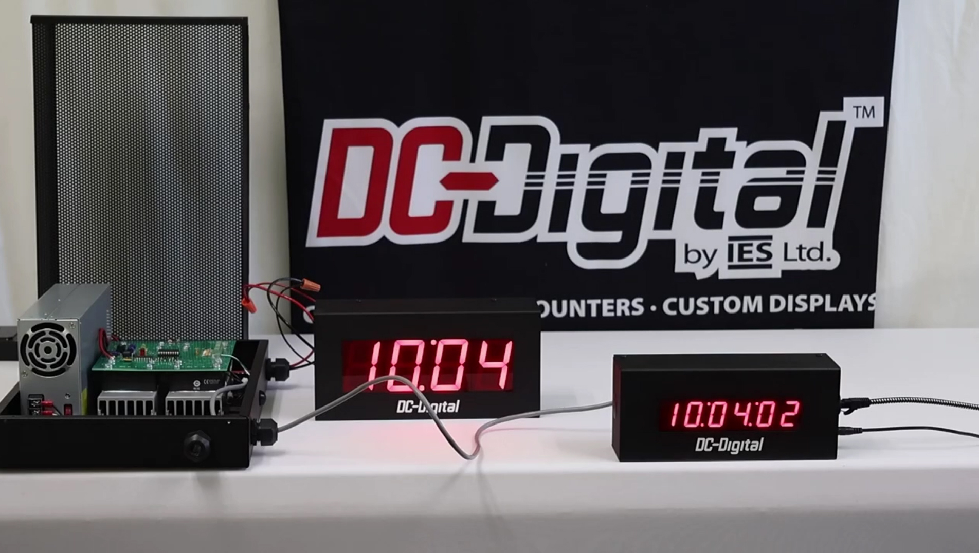 Ethernet Clock System, Industrial Clock System, Low Voltage Clocks, Two Wire Clocks, Facility Timekeeping System, School Clock System, Black Aluminum Clocks, Custom Built to Order