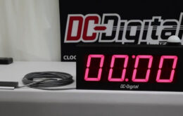 Loading Bay Timer, Industrial Up Counter,4 inch LED Display Timer, Freight Unloading Tracker, Door Activated Timer System,24V DC Timer System, Warehouse Efficiency Tool, Custom Built to Order Timer