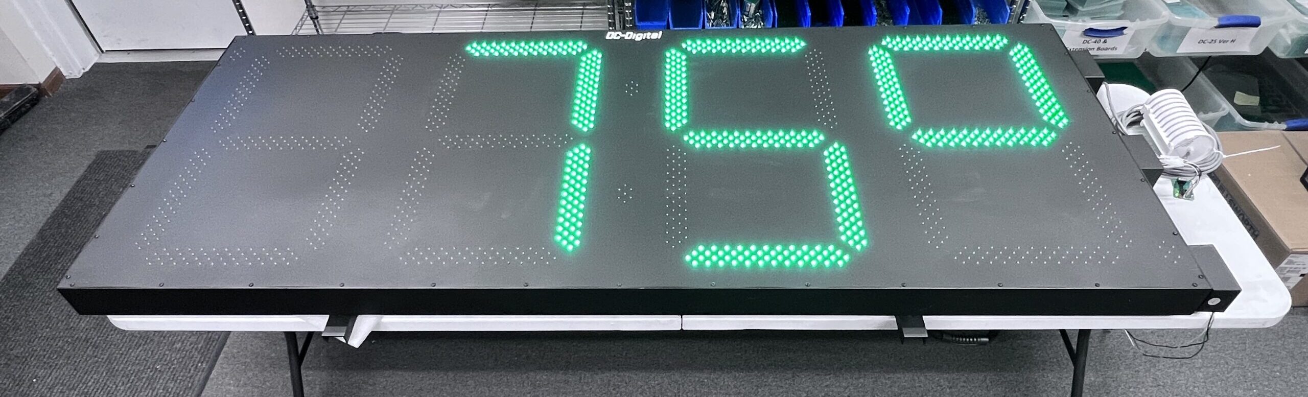 DC-300-GPS, Atomic Clock, Commercial Time Clock, GPS Synchronized Clock, Temperature Display Clock, Accurate Time Display, Facility Clock System, Precision Timekeeping
