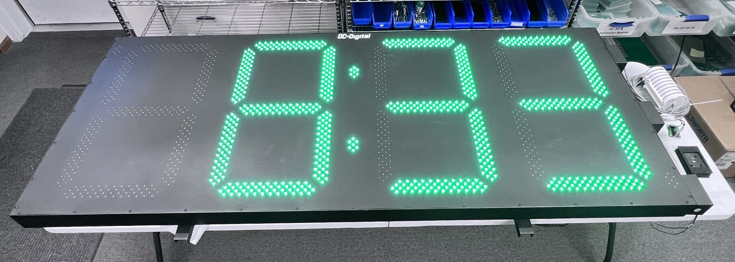 DC-300-GPS, Atomic Clock, Commercial Time Clock, GPS Synchronized Clock, Temperature Display Clock, Accurate Time Display, Facility Clock System, Precision Timekeeping