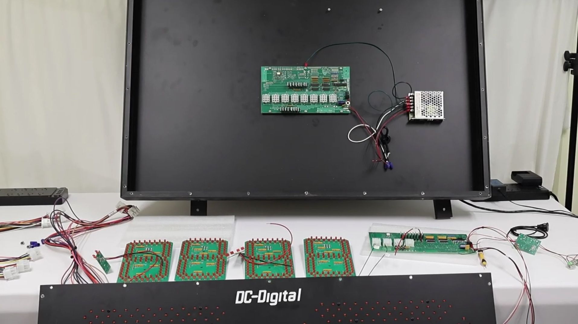 Board Replacement, LED Display Repair, Display Troubleshooting, Industrial Clock Repair, GPS Display Wiring, Clock Display Electronics, Display Maintenance, Surge Protection Wiring