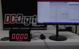 Production Display,Static Number Display,Four Digit Display,Production Tracking Display,Automation Display System,Industrial LED Numbers,Equipment Status Display,Custom Built to Order Display