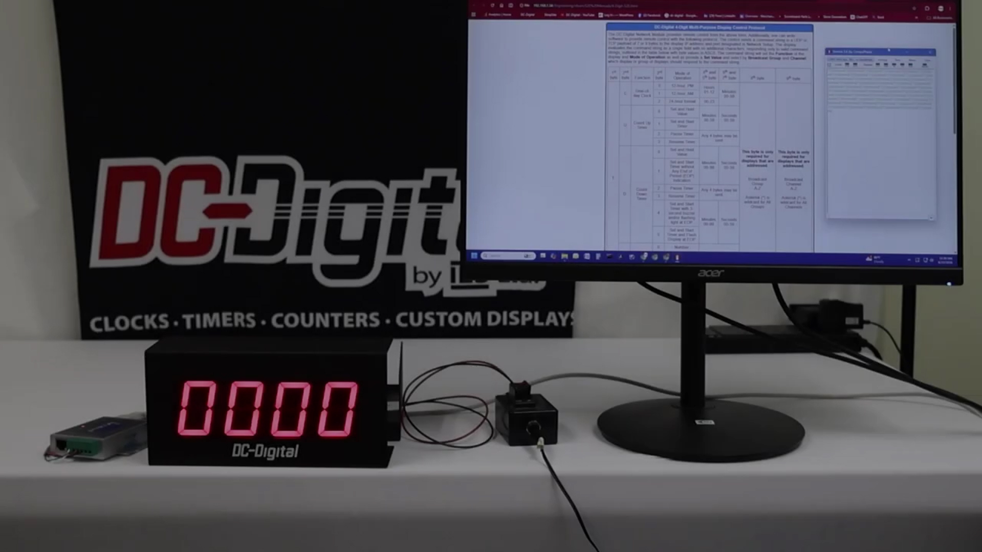 Production Display,Static Number Display,Four Digit Display,Production Tracking Display,Automation Display System,Industrial LED Numbers,Equipment Status Display,Custom Built to Order Display