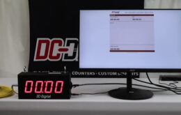 Oil change Timer, Vehicle Service Timer, Ethernet Timer, Double Sided Display, Proximity Sensor Timer, Network Connected Timer, Ethernet display, Fleet Maintenance Timer, Made in USA, Custom Built to Order Timer