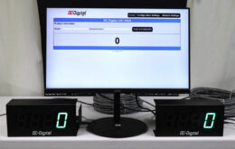 Fastfood,Drive-Thru,Customer,Networked Vehicle Counter,2.3 Inch Display,Green LED Display,Synchronized LED Displays,Master Secondary Display,Dual Counter Displays,Automatic Counter Reset,Custom Built to Order Display