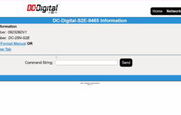 Ethernet Display Controller,Programmable Display Commands,Digital Display Interface,Network Automation Interface,DHCP Network Configuration,Network Automation Controller,DC-25 Digital Display,Bronze Webpage