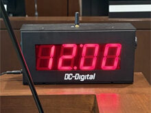 Municipal, Government, Multi Function Timer, Council Meeting Timer, City Council Timer, Municipal Meeting Timer, Council Meeting Display, Government Meeting Timer, Countdown Meeting Timer